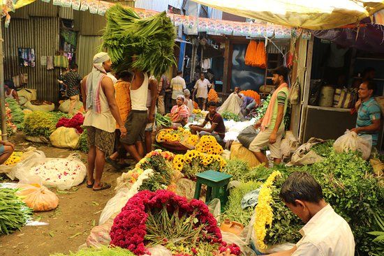 Mullick Ghat Flower Market